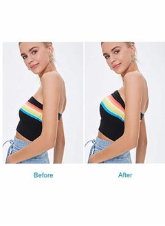 Y&D Silicone Adhesive Lift Bra, Invisible Backless Nipplecovers, Push Up Sticky Premium Quality and Safe Material, User-Friendly Design, Natural Look, Washable Reusable Nude (3 Pairs)  - Image 5