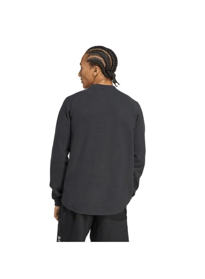 Adidas Originals TREFOIL ESSENTIALS WAFFLE LONG SLEEVE SHIRT