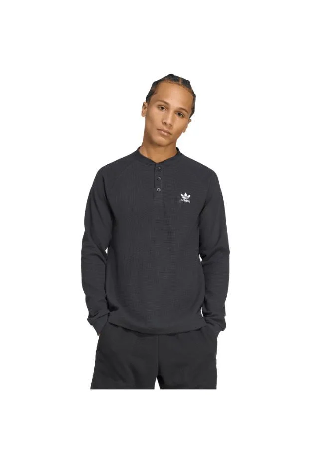 Adidas Originals TREFOIL ESSENTIALS WAFFLE LONG SLEEVE SHIRT