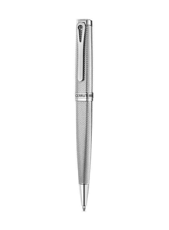CERRUTI 1881 Silver Tone Sleek Writing Pen - Image 1