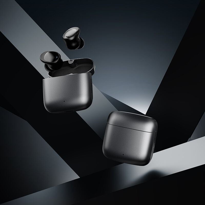 Shanling Mtw200 Plus True Wireless Hi-Fi Earbuds, Noise-Cancelling Sport TWS Bluetooth, Moving-Coil In-Ear, Black - Image 3