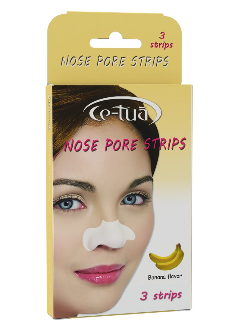 سي-توا شرائط سيتواه لتنقية المسام وازالة الرؤوس السوداء - 3 شرائط - موز - Cetua - Image 5