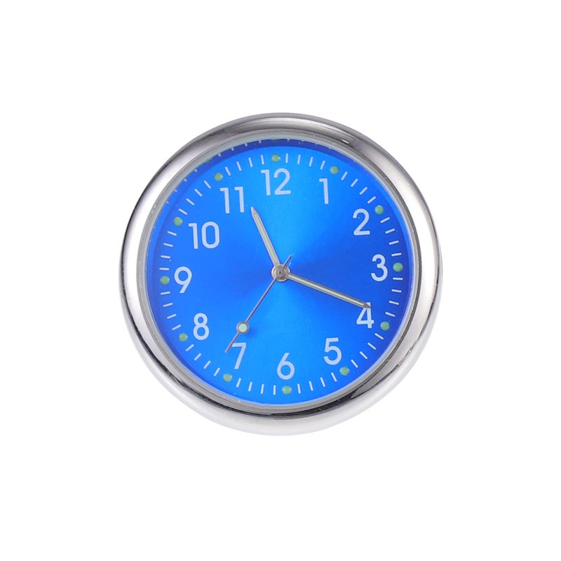 Glow In The Dark Car Dashboard Clock Analog Display Easy Read Night Travel Use - Image 2