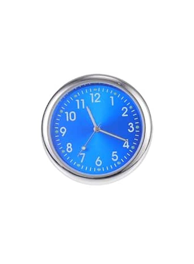 Glow In The Dark Car Dashboard Clock Analog Display Easy Read Night Travel Use - Image 1