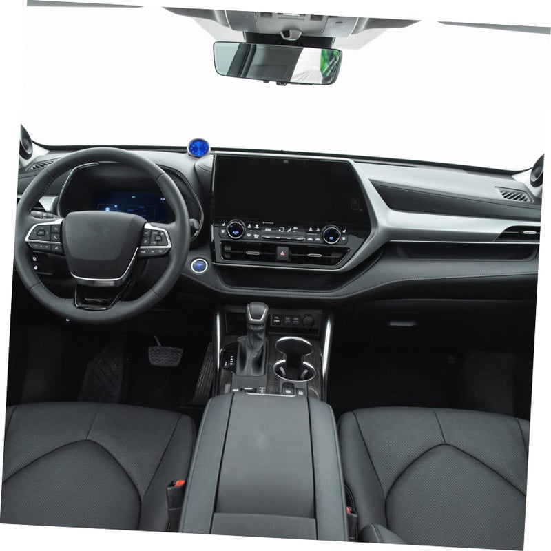 Glow In The Dark Car Dashboard Clock Analog Display Easy Read Night Travel Use - Image 4