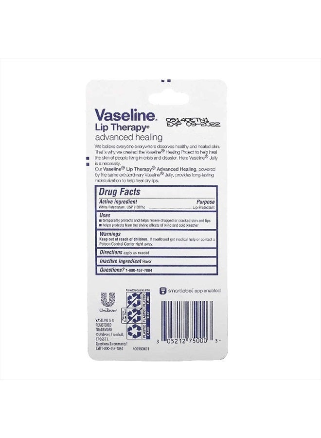 Vaseline Lip Therapy Advanced Formula 0.35 oz (Pack of 5) - Image 3