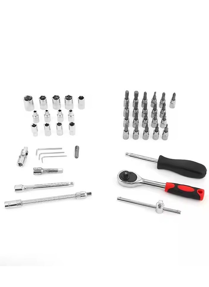 DUNISO 108-Piece Car Repair Tool A Sleeve Hardware Tool Set  - Image 4