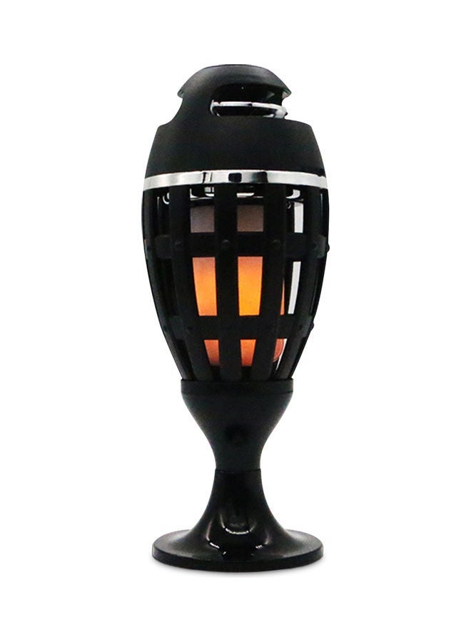 NIBEMINENT LED Flame Bluetooth Speaker Black  - Image 1