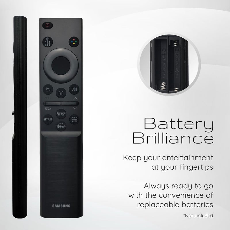 Ceybo OEM BN59-01388A Remote Control for Samsung Crystal UHD 4K CU7000 Series Smart TV Includes Netflix Samsung TV Prime Video & Disney+ Shortcuts - Image 3