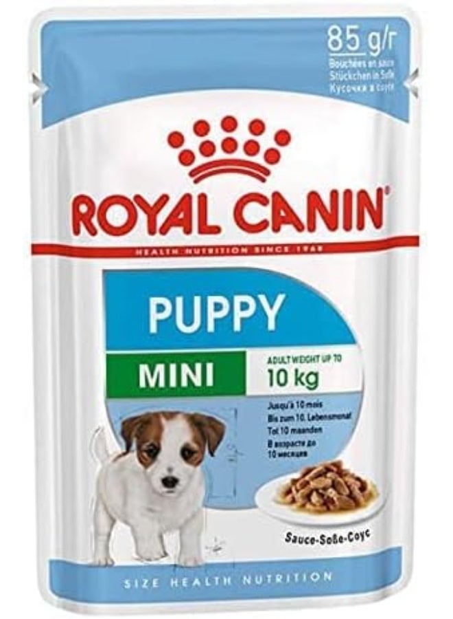 ROYAL CANIN رويال كانين ميني جرو باكيت 85 جرام - Image 3