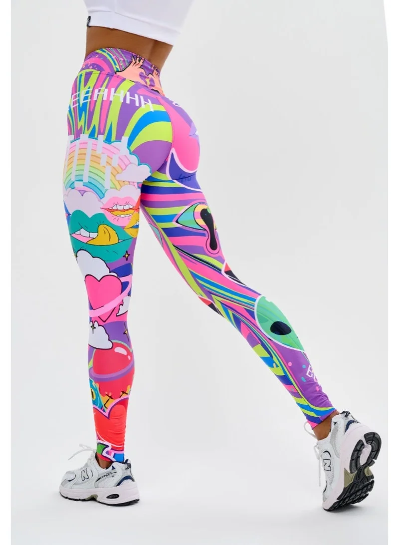 Bona Fide Premium Quality Leggings for Women with Unique Design and Push Up - High Waisted Tummy Control Legging