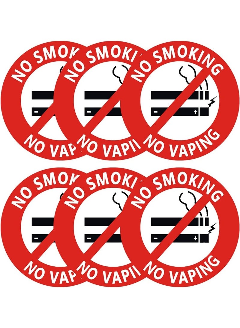 بست تايل ملصق ممنوع التدخين، ممنوع التدخين الإلكتروني، عبوة من 15 ملصق ممنوع التدخين للمنزل، العمل، المكتب. - Image 1