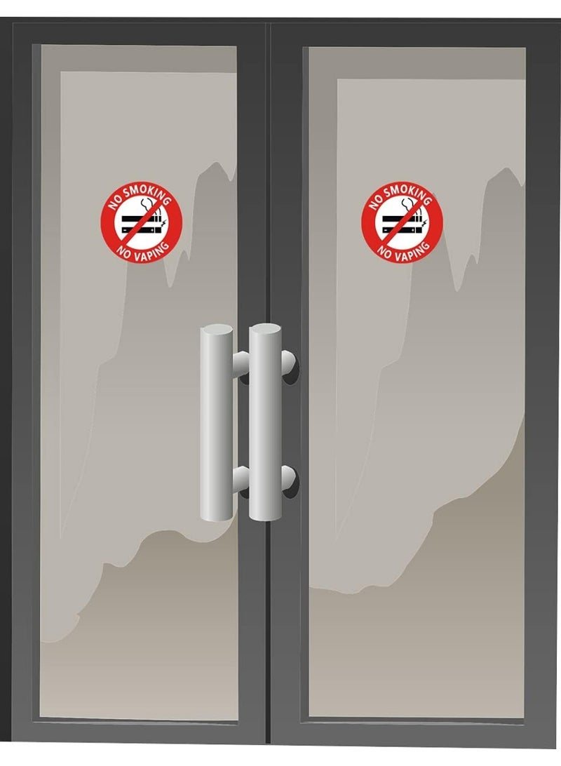 بست تايل ملصق ممنوع التدخين، ممنوع التدخين الإلكتروني، عبوة من 15 ملصق ممنوع التدخين للمنزل، العمل، المكتب. - Image 3