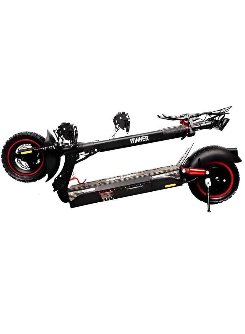 Winner E10 electric scooter 2000W motor 48v 13Ah battery Big Digital Display this Next Level E bike Milege upto 25 to 30 km Max Speed 70kph electric bike with free accessories Quality Always Matters  - Image 2