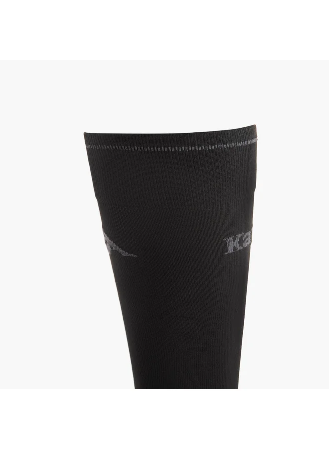 Kappa Boys Logo Print Non Terry Socks - Set of 2