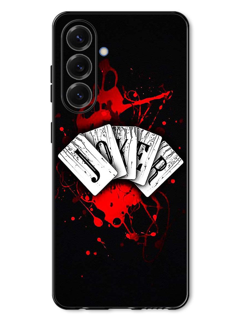 Theodor Case Compatible with Samsung Galaxy A37 Protection Shockproof Bumper Cover Joker Cards - Image 1