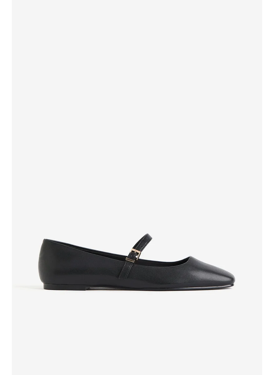 اتش اند ام Mary Jane Ballet Pumps