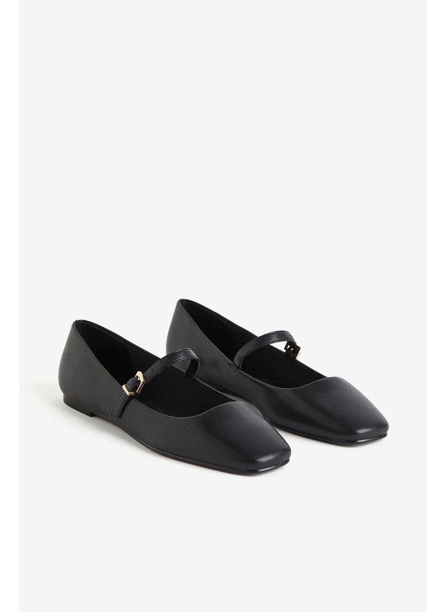 اتش اند ام Mary Jane Ballet Pumps