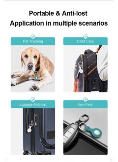 Theodor Protective Leather Case Cover with Smart Key Ring For Apple AirTag  - Image 3