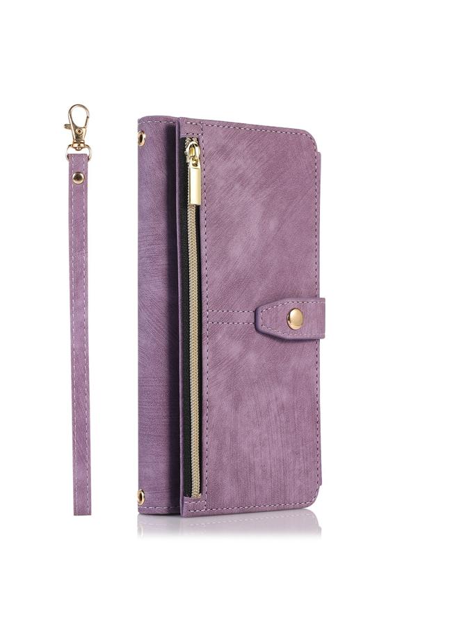 اس-توب جراب لهاتف Samsung Galaxy Note10+ Dream 9 - جراب هاتف جلدي بمحفظة بسحاب مع 9 بطاقات - Image 2