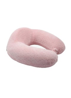 Sharpdo U-Shaped Neck Pillow Pink 30 x 25cm 