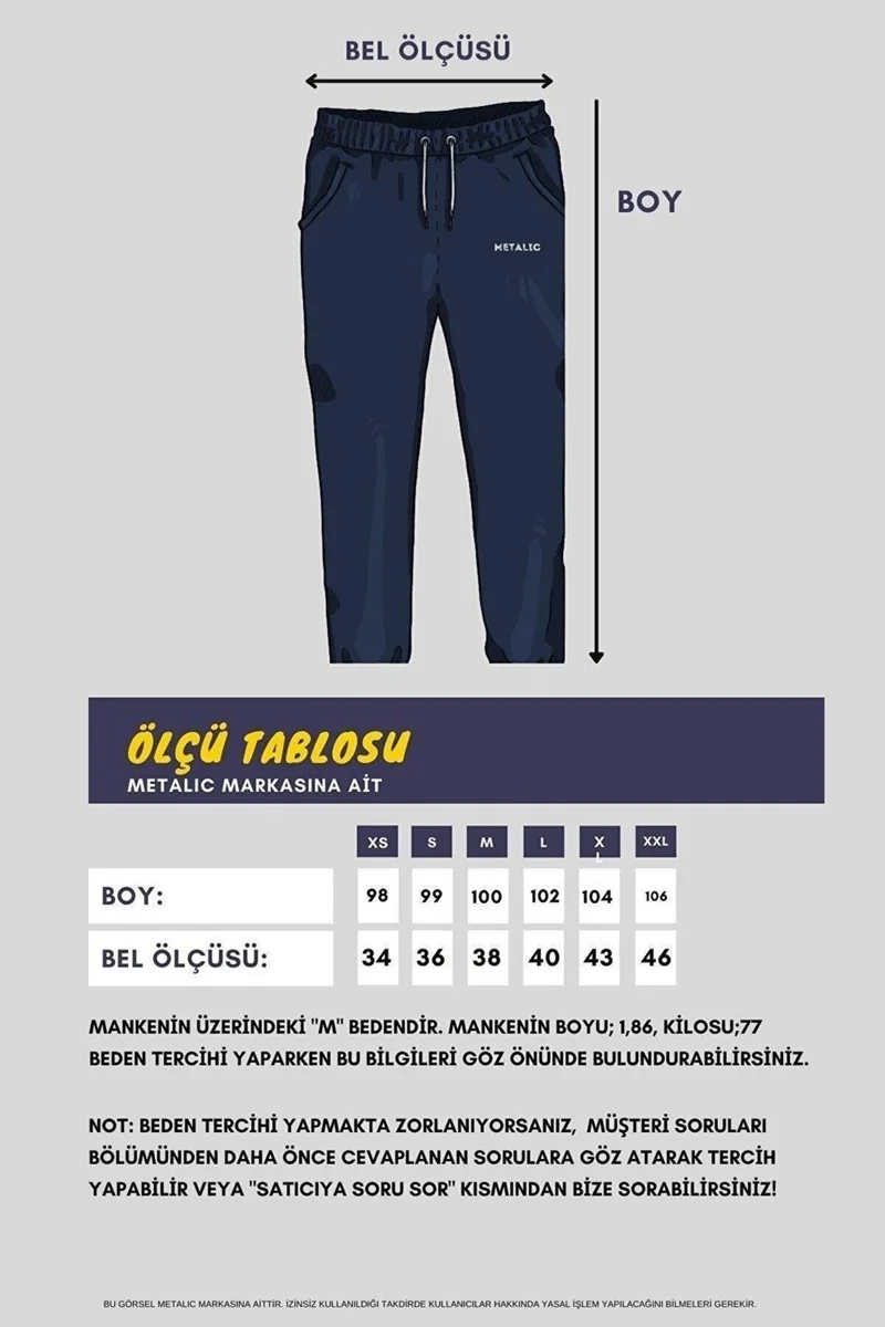 mmetalic Multicolored 4-Pack Men's Tracksuit Bottoms with Labels, Back and Side Pockets, Regular Fit Elastic Legs