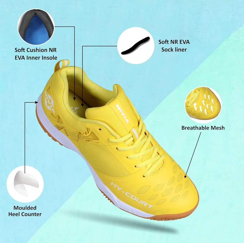 Nivia Hy Court 2.0 Badminton Shoes for Men