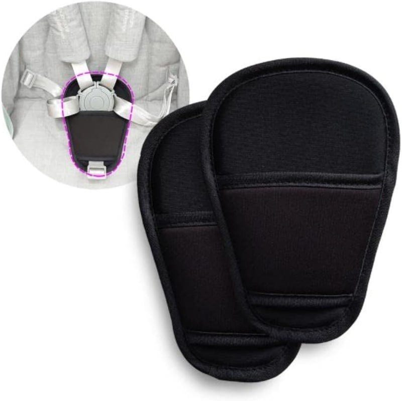 Iywish Baby Stroller Crotch Pads Car Seat Stroller Strap Pads Universal Cushion Crotch Pad for Infants Child Kids Infant Seat Strollers Strap Comfort Cushion Baby Car Seats Belt Straps Covers Pushchair - Image 1
