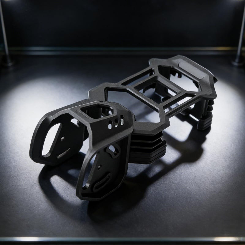 Black ABS Mount For Secure UAV Information Transfer Gear Positioning Lightweight Component - Image 5