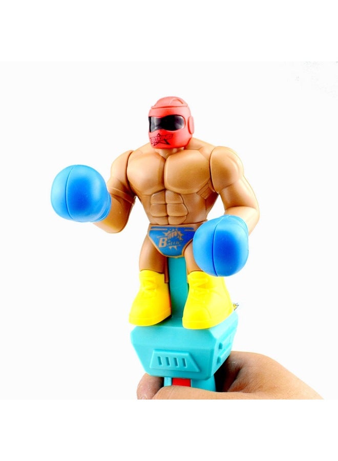 Novelty Battle Fighting Warrior Interactive Parent-Child Toy Boxer Swordsman With Voice Battle Robot Toy-Color:Boxer  - Image 1