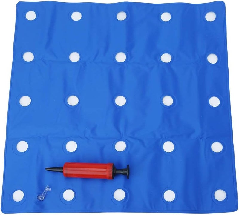 klarako Inflatable Seat Cushion, Air Chair Cushions 16.5 * 16.9inch PVC Square Seat Breathable and Comfortable for Office Chair Car Wheelchair and Home - Image 5