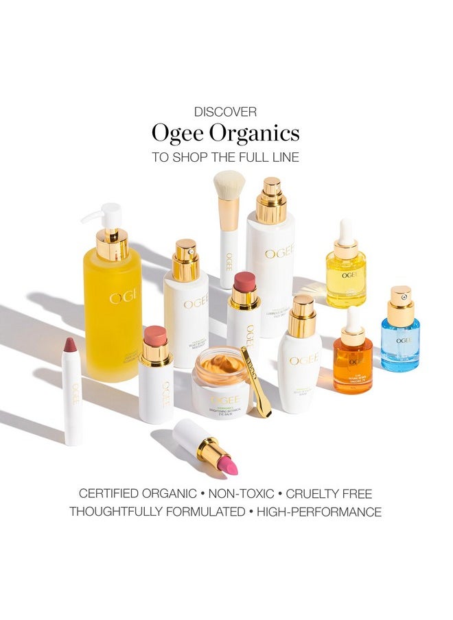 OGEE Ogee Face Stick Crystal Collection Trio - Contour Stick Makeup Collection - Certified Organic Contour Palette - Includes Bronzer Stick, Blush Stick & Highlighter Stick  - Image 5