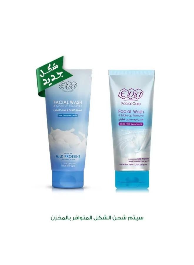 Facial Wash And Make-Up Remover With Milk Protein 150ml