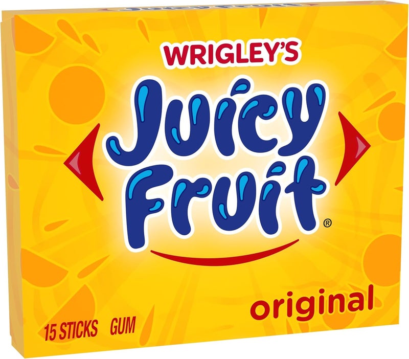 Wrigley's Juicy Fruit Chewing Gum - 150 Sticks in 10 Packs of 15 - Image 5