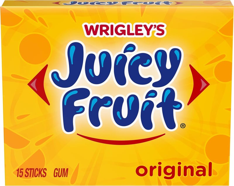 Wrigley's Juicy Fruit Chewing Gum - 150 Sticks in 10 Packs of 15 - Image 4