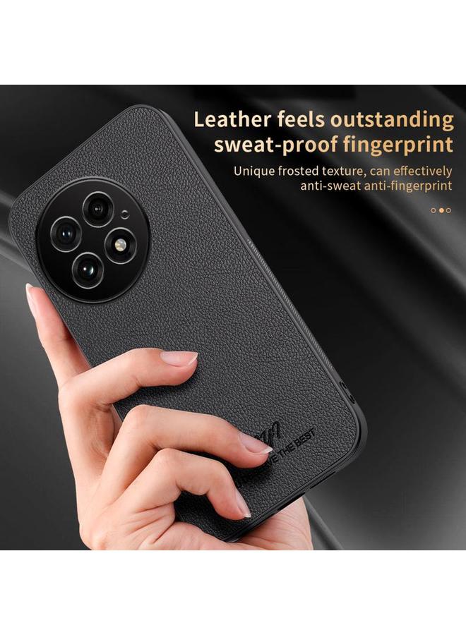 S-TOP Case For OnePlus 13 HUIYI Leather Magnetic Phone Case - Image 3
