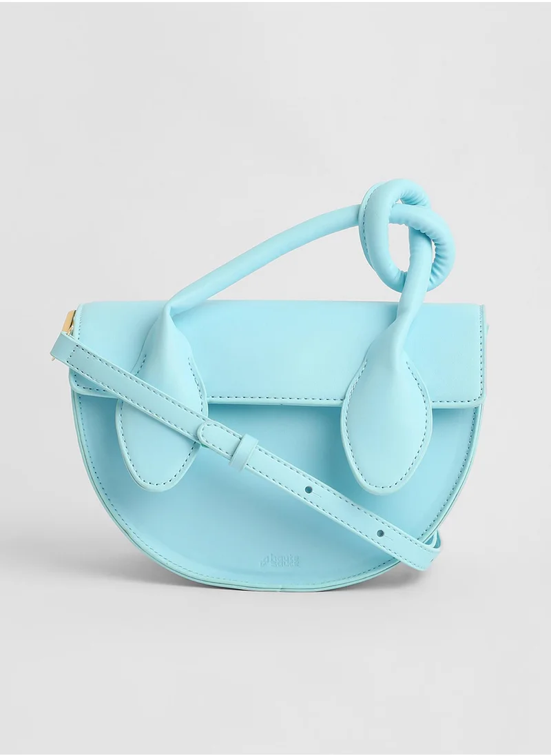 صوص هاوت The Hanging Knot Hand Bag - Powder Blue