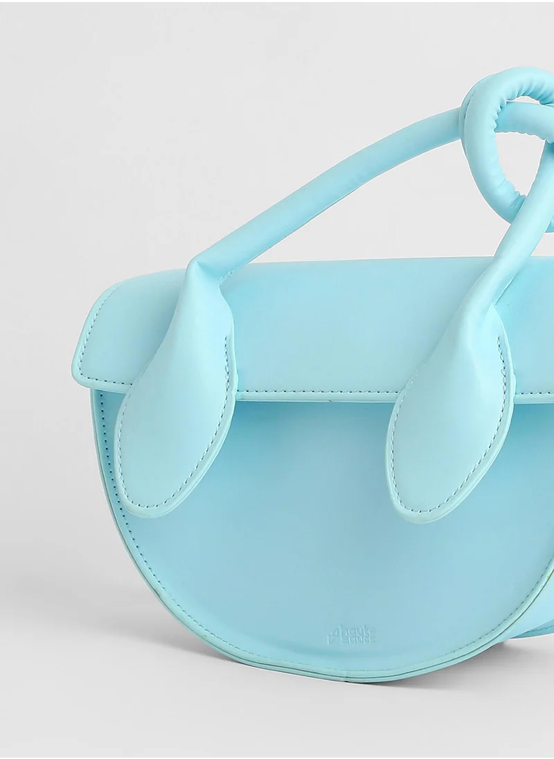 صوص هاوت The Hanging Knot Hand Bag - Powder Blue