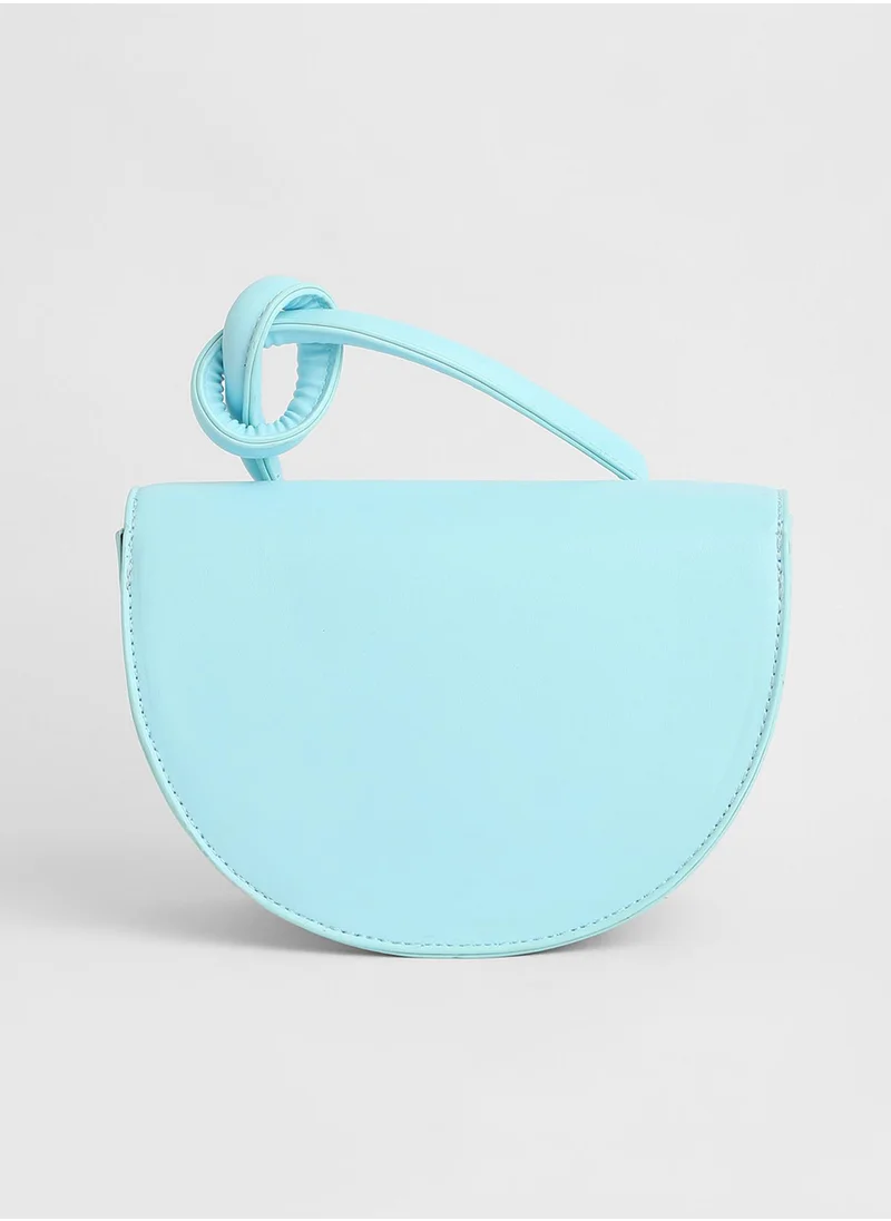 صوص هاوت The Hanging Knot Hand Bag - Powder Blue