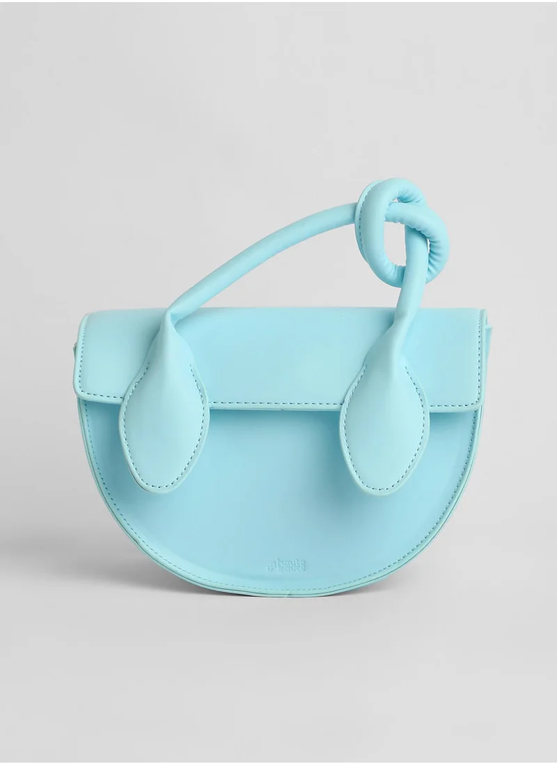 صوص هاوت The Hanging Knot Hand Bag - Powder Blue