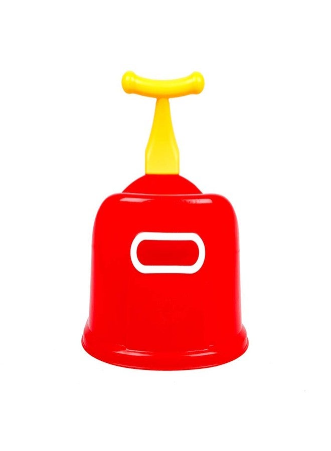 Zerya Toilet Trainer Baby Potty Seat 1234 Scooter Designed With Removable Bowl & Closing Lid Potty Seat (Red) - Image 4