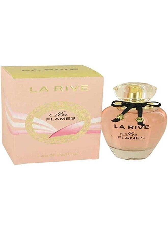 عطر La Rive In Flames Eau De Parfum Spray EDP للنساء، 90 مل