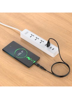 إيروريكس 5 فولت USB إلى تيار مستمر 5 فولت سلك الطاقة 5.5 2.1 مللي متر موصل قابس طرف جاك كابل شحن مع 10 نصائح موصل  - Image 4