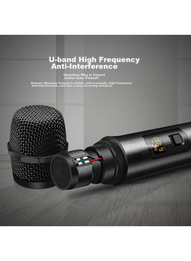 Sast Rechargeable Wireless Microphone, One-to Universal Microphone, For Home Ktv, Singing, Speech, Stage Karaoke, Conference, Speaker, Amplifier, 92a - Image 5