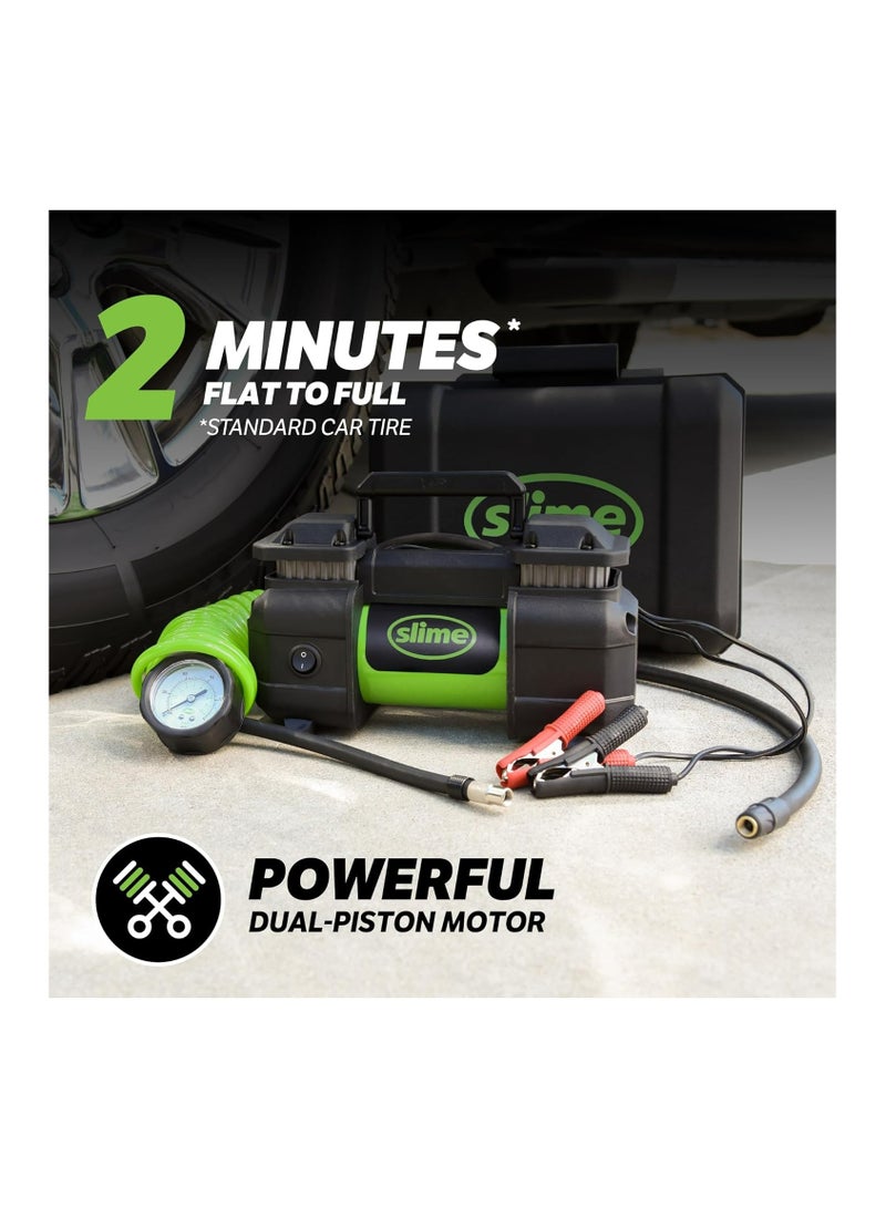 Slime سلايم 40026 مضخة هواء إطارات ثقيلة الوزن بنظام دفع مباشر - Image 4