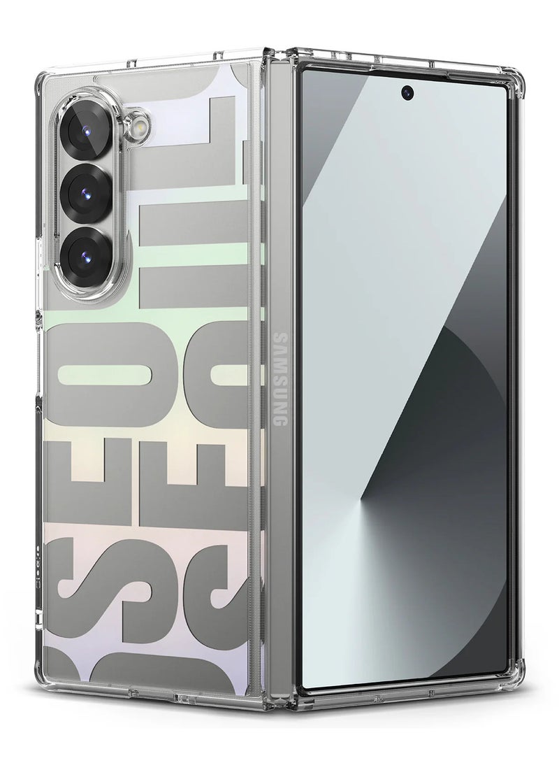 رينجك Ringke Fusion Case Compatible With Samsung Galaxy Z Fold 6 Case Thin Hard Back Shockproof TPU Shockproof Phone Cover Seoul - Image 1