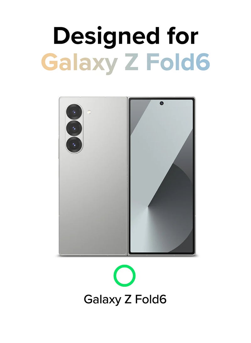 رينجك Ringke Fusion Case Compatible With Samsung Galaxy Z Fold 6 Case Thin Hard Back Shockproof TPU Shockproof Phone Cover Seoul - Image 3