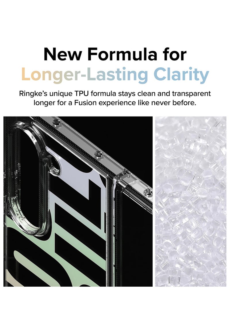 رينجك Ringke Fusion Case Compatible With Samsung Galaxy Z Fold 6 Case Thin Hard Back Shockproof TPU Shockproof Phone Cover Seoul - Image 4