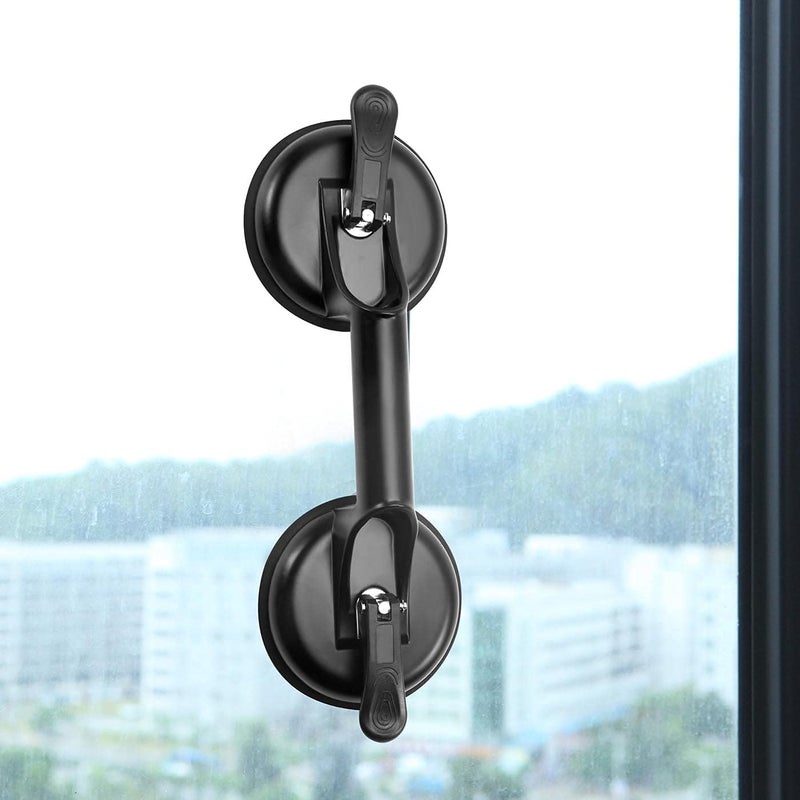 APURK Lifting Suction Cup Plate DoubleTwo Handle Locking Sucker Flat Gripper for Lifting MirrorTilesGranite Slab Heavy Duty Glass Lifter Multicolor 1 pcs - Image 3