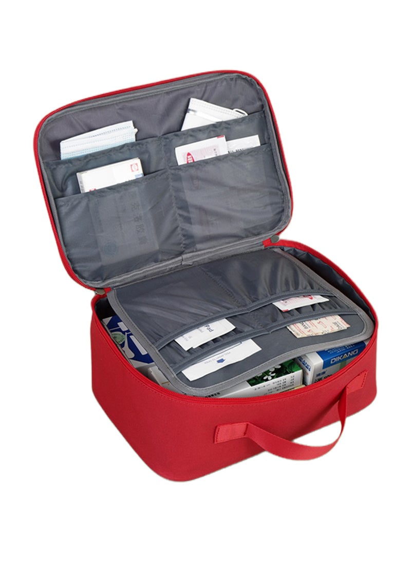 Large Medicine Bag,Empty Medicine Storage Bag,Large Capacity Waterproof Storage Boxes for Home Auto Office Camping Hunting Travel - Image 2